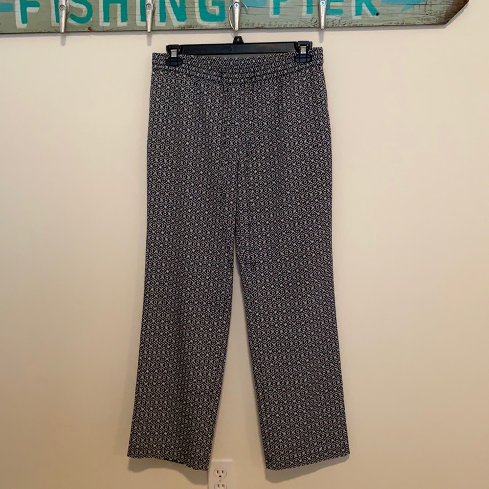 Talbots Floral Drawstring Pants